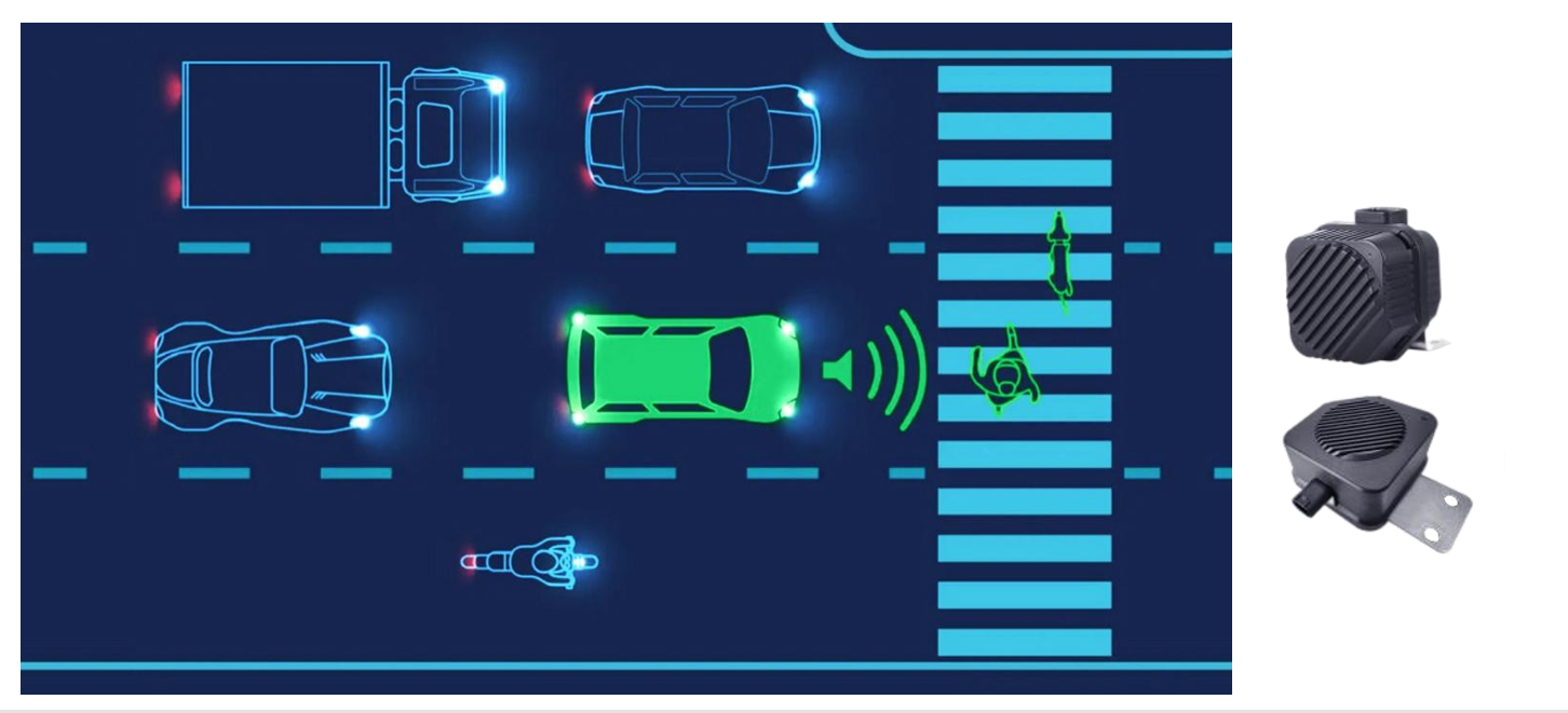 Acoustic Vehicle Alerting System (AVAS)